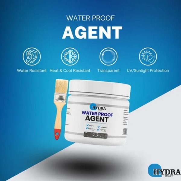 Hydra Waterproof Agent 250 g – High-quality waterproofing solution for walls and floors, protects surfaces from moisture and leaks (brush not included