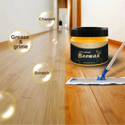 Natural Beeswax Wood Polish – Complete Care for Furniture | Buy 1 Get 1 Free