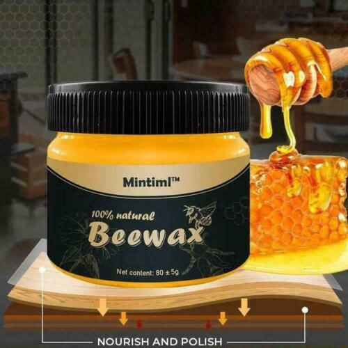 Natural Beeswax Wood Polish – Complete Care for Furniture | Buy 1 Get 1 Free