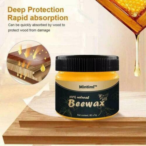 Natural Beeswax Wood Polish – Complete Care for Furniture | Buy 1 Get 1 Free